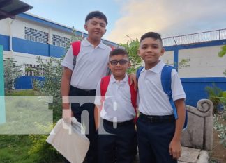 Foto: Regreso a clases 2025 en Nicaragua / TN8