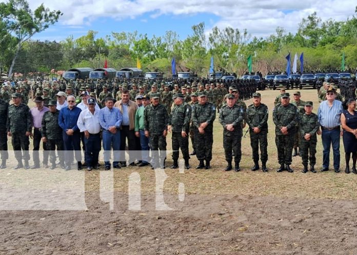 Foto: Fortalecimiento del Sexto Comando Militar Regional del Ejército de Nicaragua / TN8