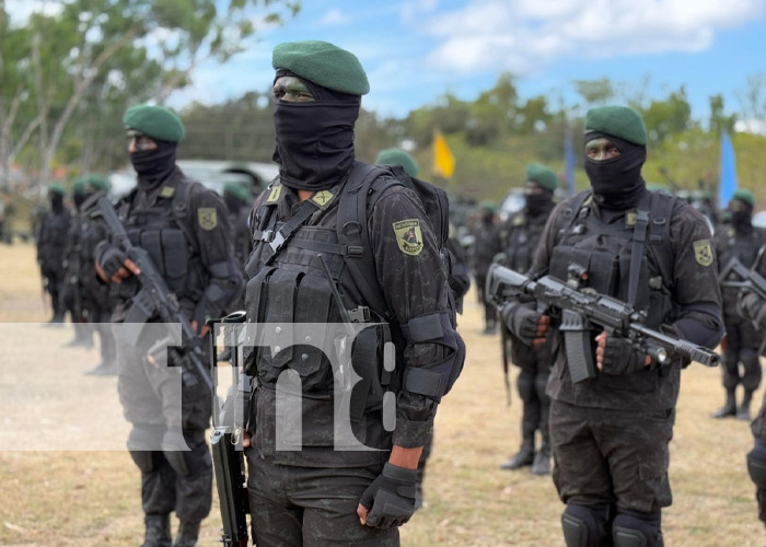 Foto: Fortalecimiento del Sexto Comando Militar Regional del Ejército de Nicaragua / TN8