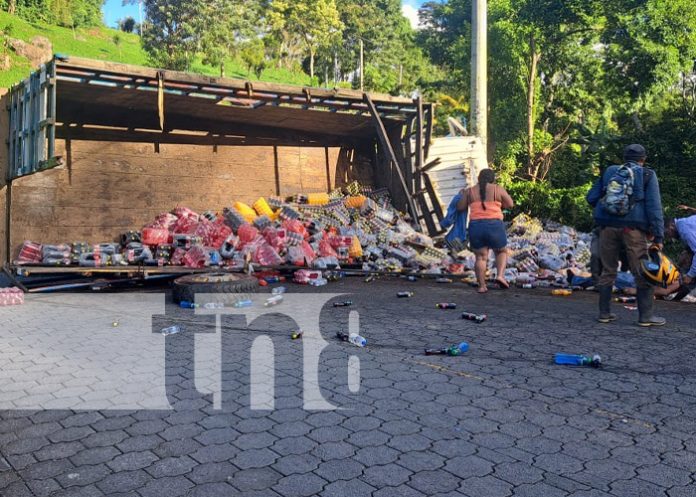 Foto: Al menos dos muertos por un aparatoso accidente en La Dalia, Matagalpa / TN8