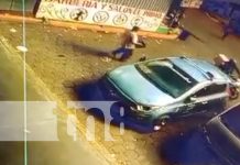 Foto: Roban cajillas de gaseosas en un tramo de un mercado de Managua / TN8