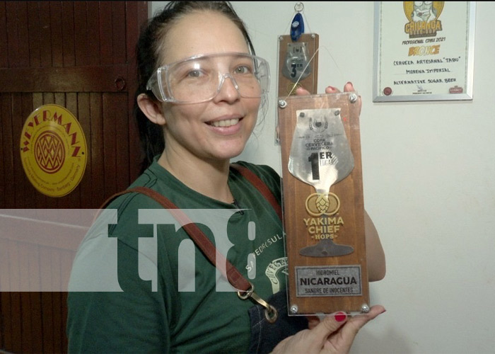 Foto: Cervezas artesanales de Nicaragua, con la marca TABU