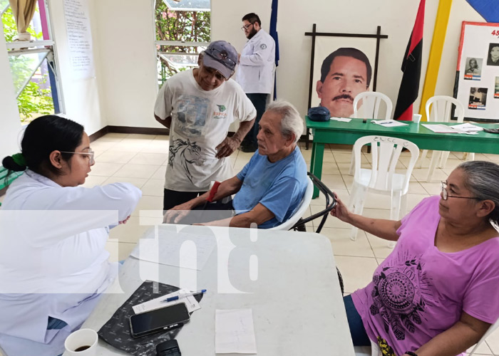 Foto: Jornada médica en barrios de Managua / TN8