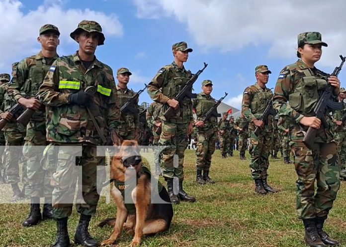 Foto: Fortalecimiento del Ejército de Nicaragua en la IV región / TN8