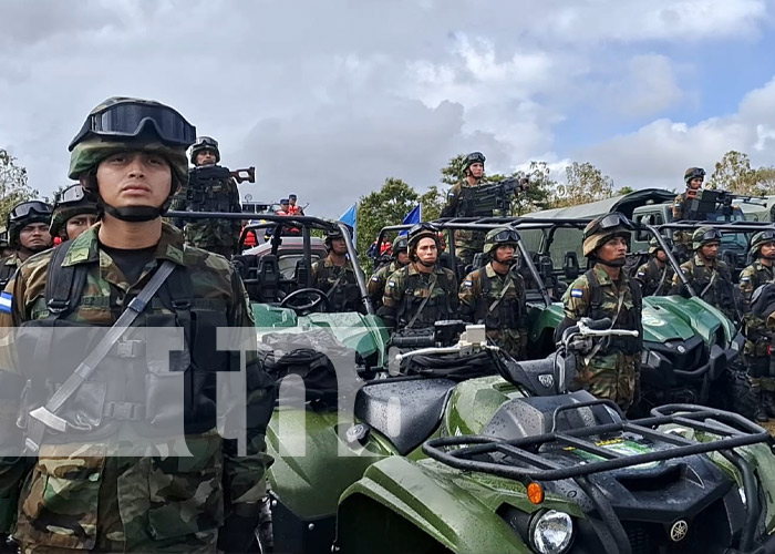 Foto: Fortalecimiento del Ejército de Nicaragua en la IV región / TN8