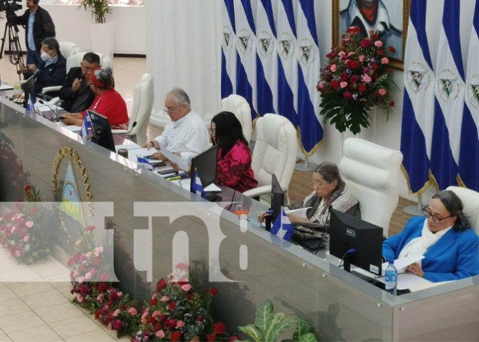 Foto: Sesión en la Asamblea Nacional de Nicaragua