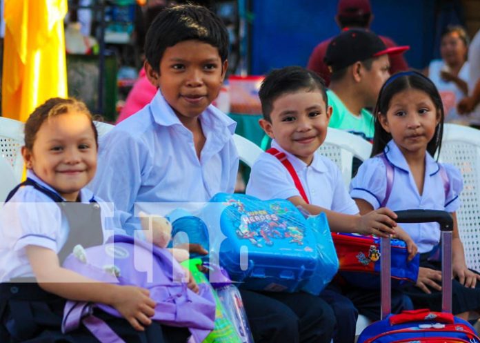 Foto: Regreso a clases en Masaya / TN8