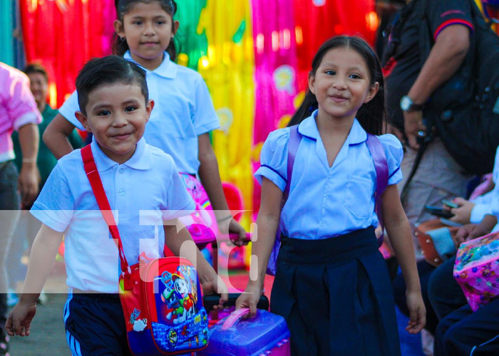 Foto: Regreso a clases en Masaya / TN8