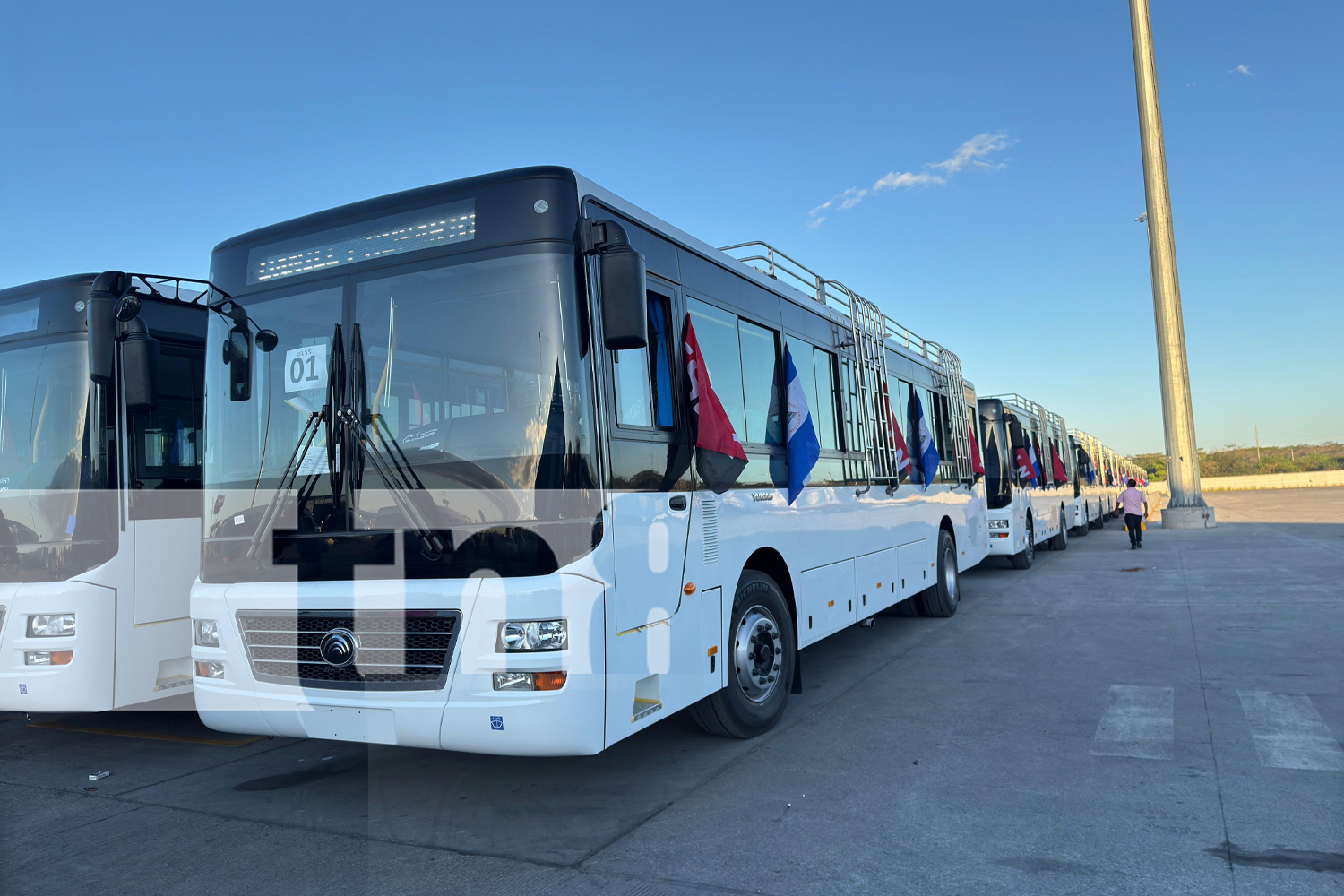 Foto: Nicaragua impulsa la modernización del transporte público /TN8