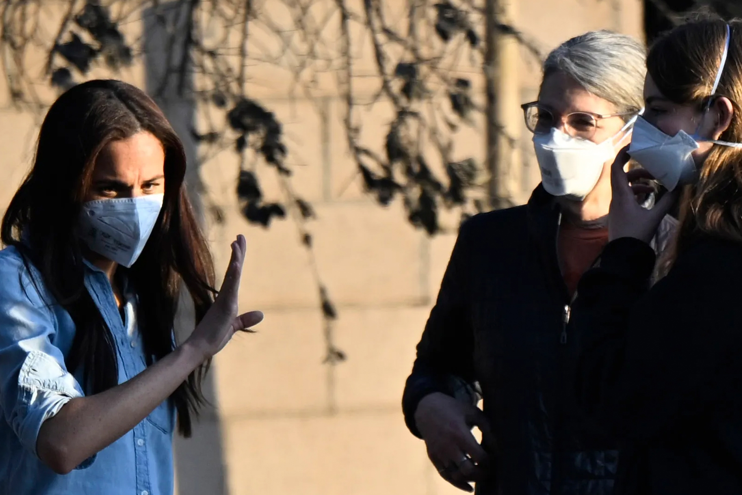 Foto: Meghan Markle visita a afectados de incendios /Cortesía