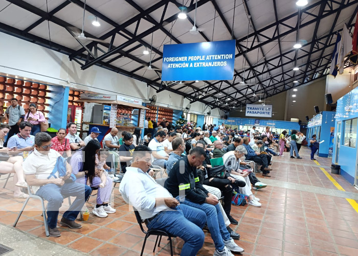 Foto: Servicios de migración en Nicaragua / TN8