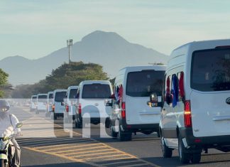 Foto: Transporte municipal de China para Nicaragua / TN8