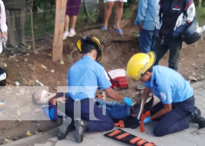 Foto: Accidente con motos en Jalapa / TN8