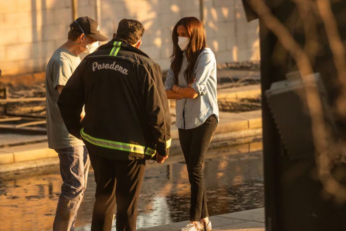 Foto: Meghan Markle visita a afectados de incendios /Cortesía