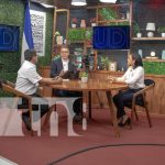 Foto: Estudio TN8 con representantes de M&R Consultores en Nicaragua