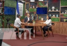 Foto: Estudio TN8 con representantes de M&R Consultores en Nicaragua