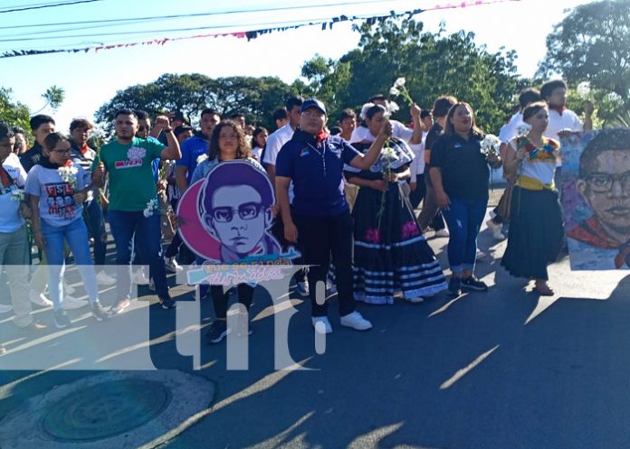 Foto: Homenaje al legado cultural y revolucionario de Leonel Rugama / TN8