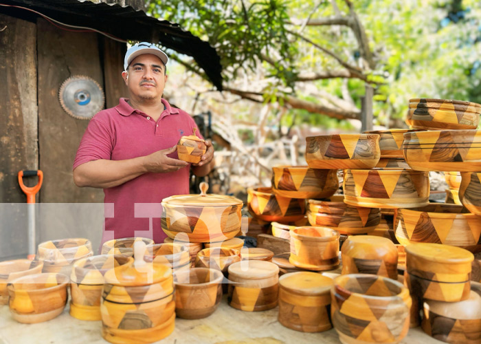 Foto: Arte en madera con Artesanías Samaria / TN8