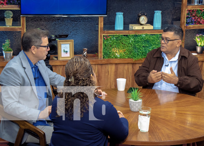 Foto: Análisis en Estudio TN8 sobre la relación de pueblos nicaragüenses y venezolanos / TN8