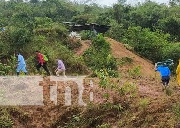 Foto: Mineros soterrados en Santo Domingo, Chontales / TN8