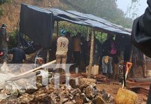 Foto: Mineros soterrados en Santo Domingo, Chontales / TN8