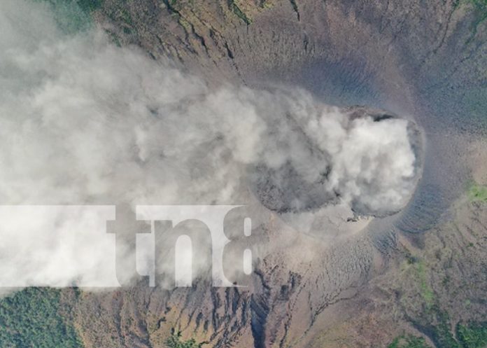 Foto: Vigilancia y monitoreo al Volcán Telica