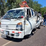 Foto: Accidente con camionero atrapado en Tipitapa / TN8