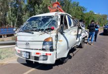 Foto: Accidente con camionero atrapado en Tipitapa / TN8