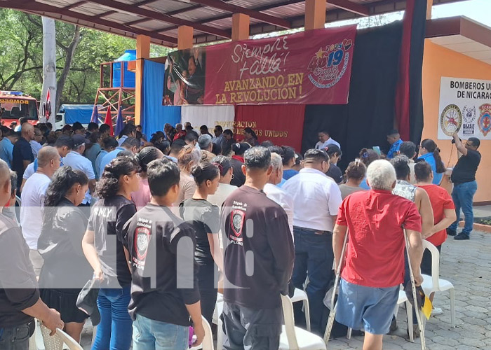 Foto: Nueva estación de bomberos en Tipitapa / TN8