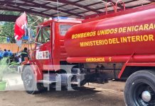 Foto: Nueva estación de bomberos en Tipitapa / TN8