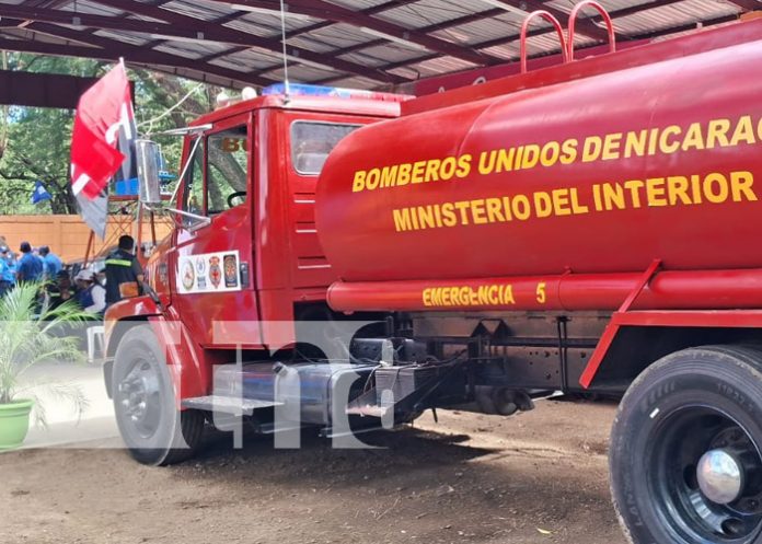 Foto: Nueva estación de bomberos en Tipitapa / TN8