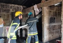 Foto: Incendio en una vivienda de Teustepe, Boaco / TN8