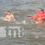 Foto: Naufragio de una embarcación en el Lago Cocibolca / TN8