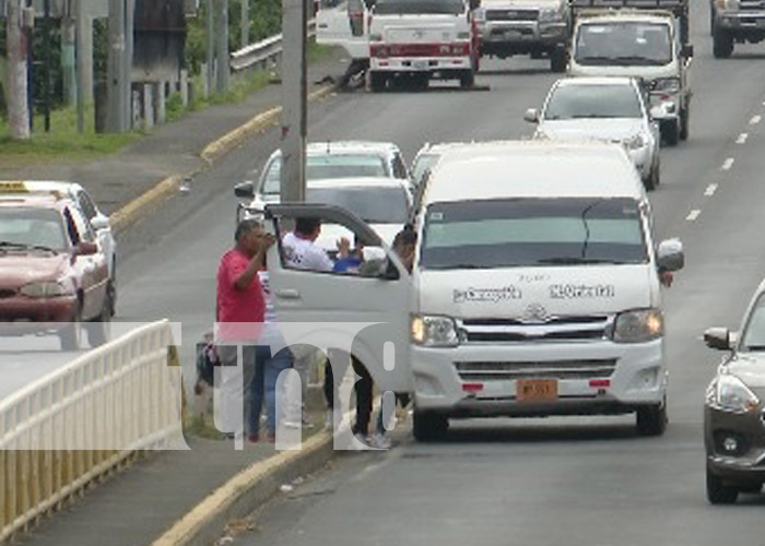 Foto: Opinión de la población de Managua sobre imprudencias viales / TN8