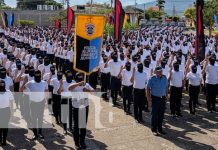 Foto: Policías Voluntarios en Granada / TN8