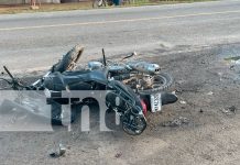 Foto: Exceso de velocidad causa devastador accidente en Masaya /TN8