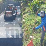 Foto: Limpieza de cauces en Managua / TN8