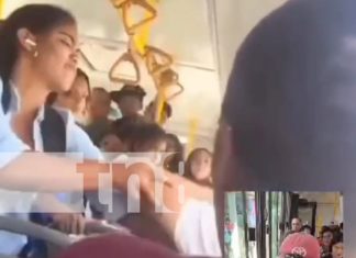 Foto: Agreden a presunto degenerado en un bus de Managua / TN8