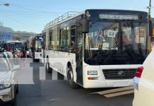 Foto: Buses chinos llegan a Matagalpa /TN8